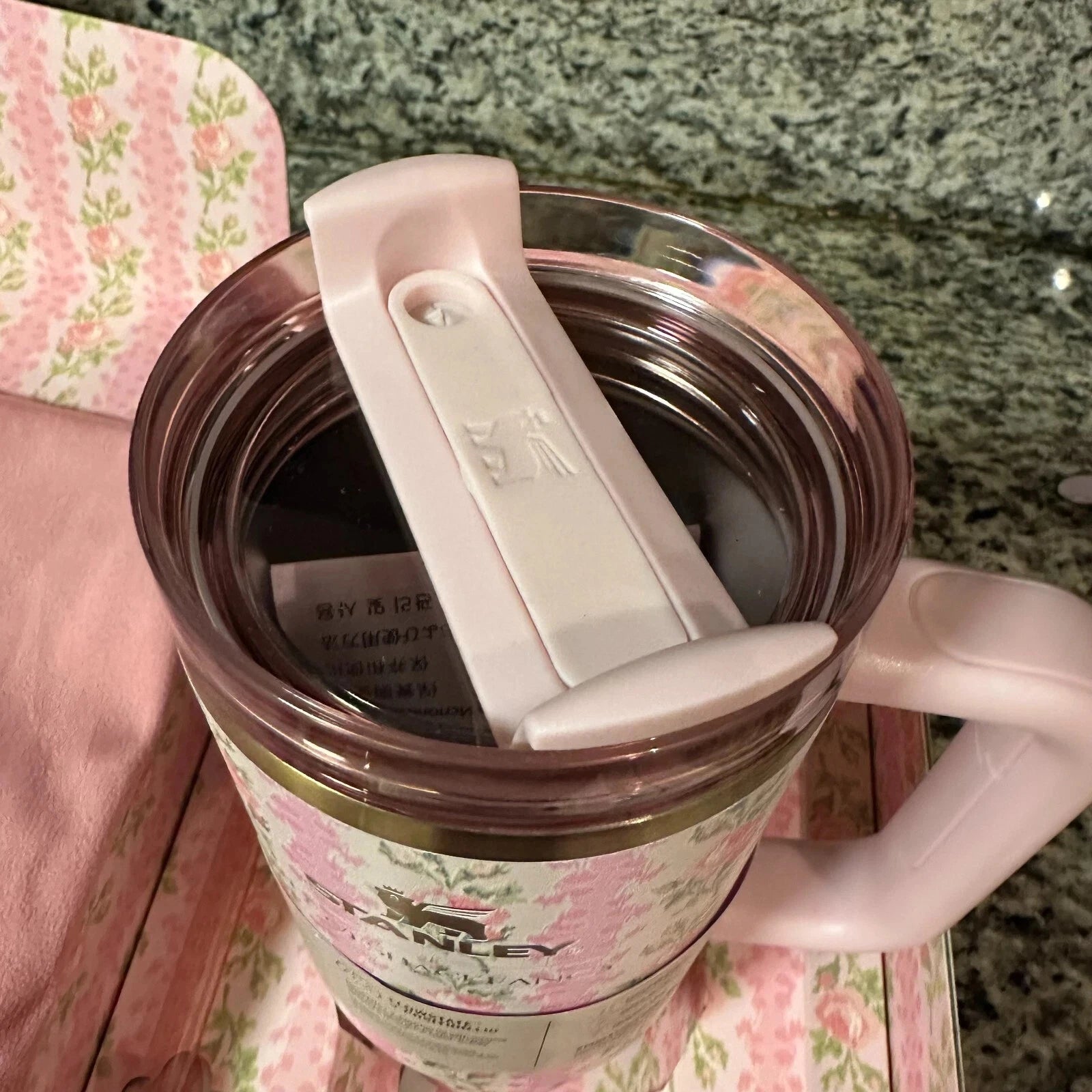 Stanley X Love Shack Fancy 40 Oz Quencher Tumbler – Blooming Heirloom Edition