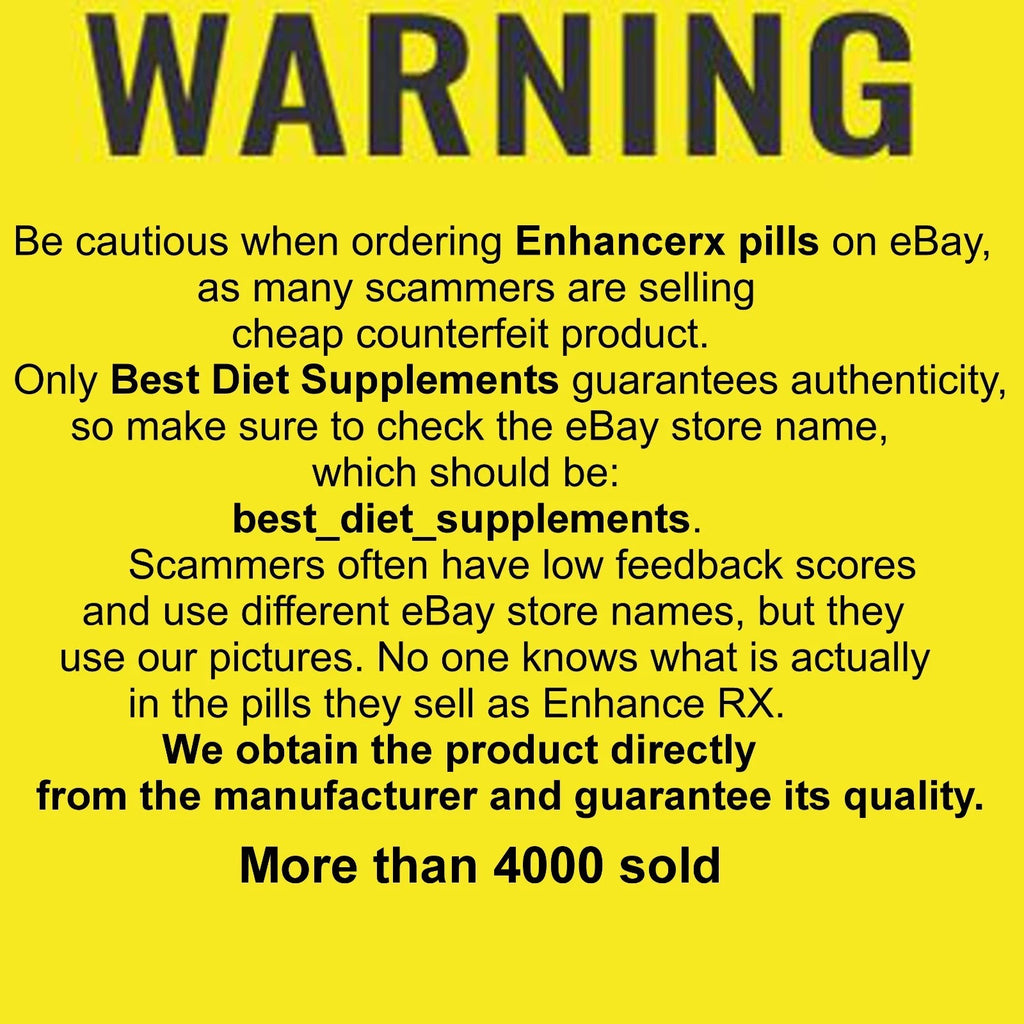 ENHANCERX ENHANCE RX MALE ENHANCEMENT PILLS SUPPLEMENT 30 CAPS