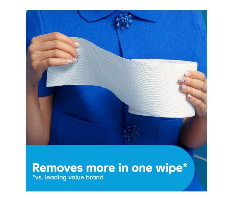 Cottonelle Ultra Clean Toilet Paper, Strong Toilet Tissue, 12 Mega Rolls