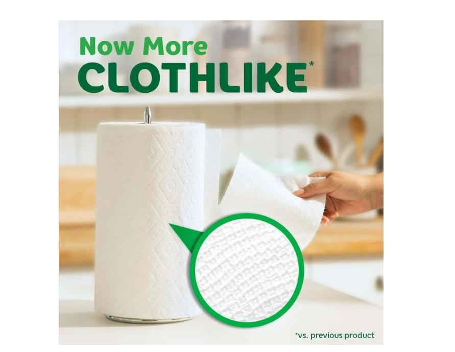 Bounty Paper Towels Select-a-Size, 4 Triple Rolls